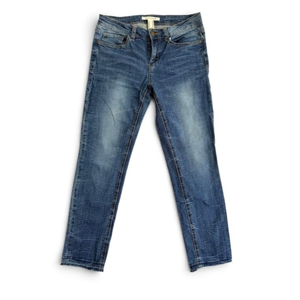 Life in Progress Skinny Jeans Size 27 Faded Blue Denim